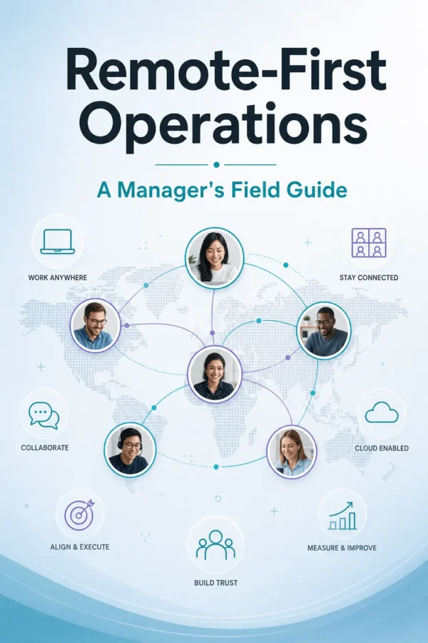 Remote-First Operations — A Manager's Field Guide