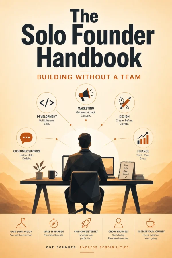 The Solo Founder Handbook — Building Without a Team